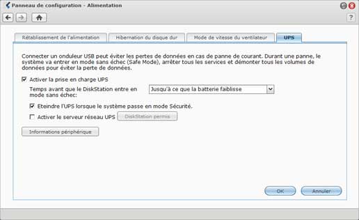 Alimentation - UPS