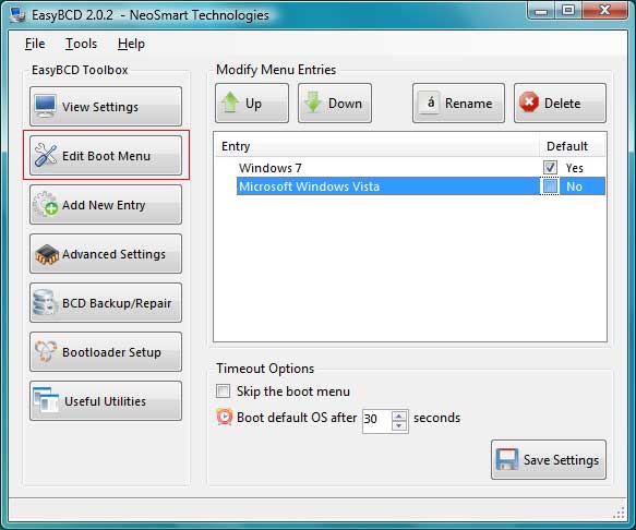Windows Vista Edit Boot Options Noexecute Optin