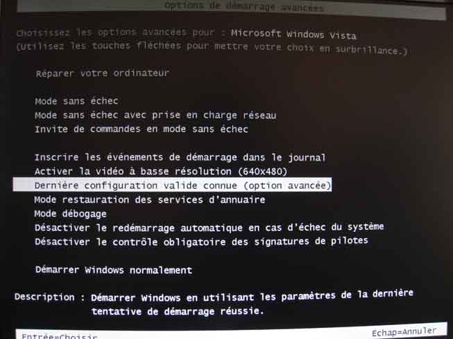 Reparer Windows Vista Sans Cd Recuperation