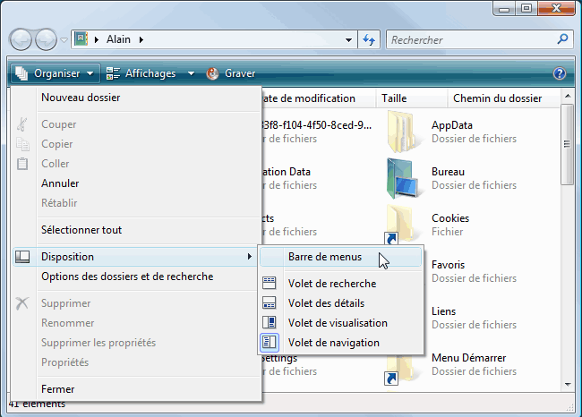 Voir Les Extensions De Fichier Windows Vista