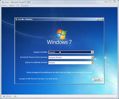 Windows Seven - Installation 2