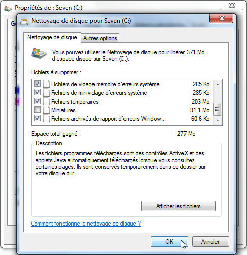 Windows Vista Nettoyer Winsxs