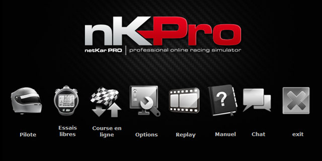 Ecran principal de netKar Pro
