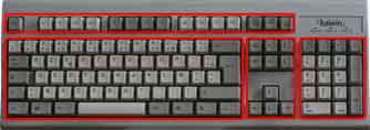 Delux T11 29 clés de raccourci de clavier à simple main touche outil de  discours clavier
