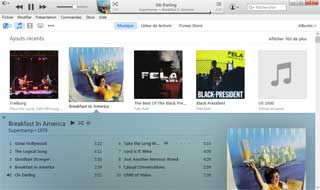 iTunes 12 : Présentation artistes