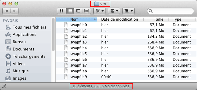 Mac OS X 10.7 - swapfile