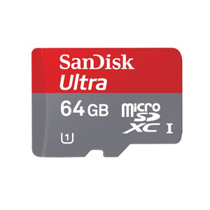SanDisk SDSDQUA-064G-U46A Ultra Android Carte mémoire microSDXC
