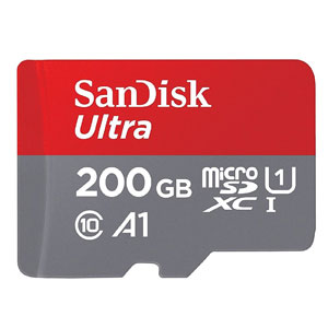 SanDisk microSDXC 200 Go