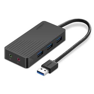Ugreen Hub USB 3.0 avec sortie audio
