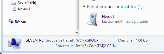 Nexus sur PC