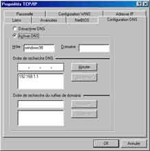 Nom d'hôte - Windows 98