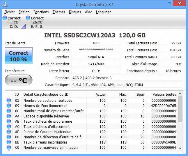 SSD Intel 520