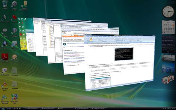Windows Vista : Basculer entre les fenêtres