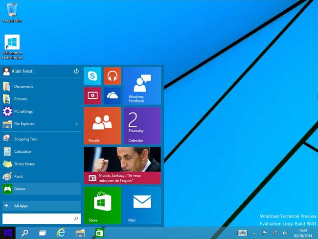 Windows 10 Preview Bureau