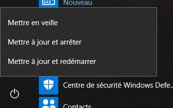 Windows 10 : Mises à jour