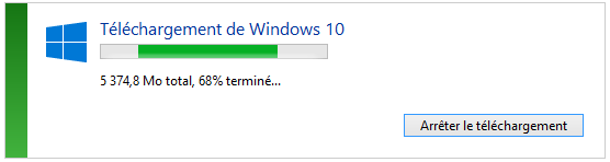 Windows 10 - Téléchargement