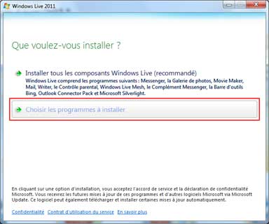 Télécharger Windows Live