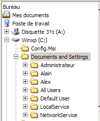 Documents and Settings